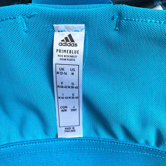 Adidas Primeblue Women's Y-Dress Tennis Dress, Sonic Aqua - Picture 7 of 9